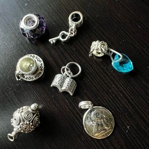 Costume and sterling charms